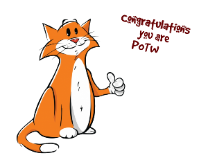 a pet of the week greeting 